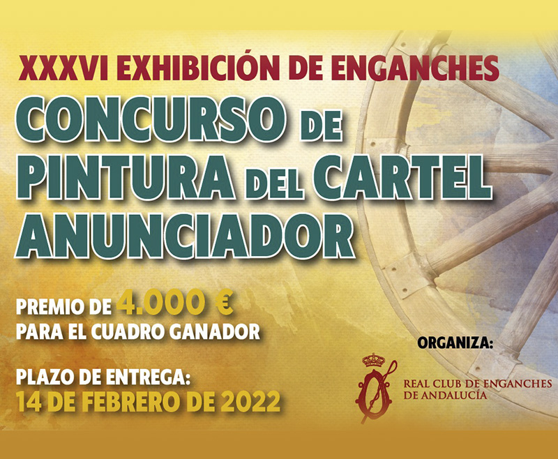 En este momento estás viendo Abierto el plazo del Concurso del cartel anunciador de la XXXVI Exhibición de Enganches 2022