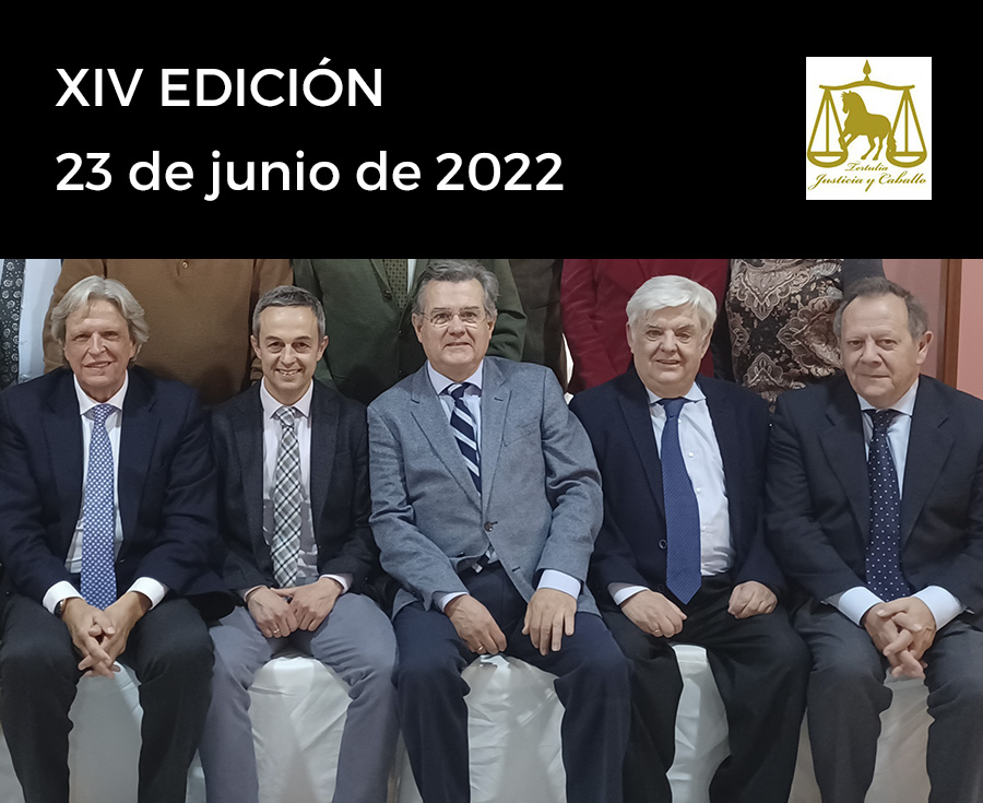 En este momento estás viendo La familia Márquez, magistrados de Sevilla, y Sánchez de Movellán, expresidente de ANCCE, homenajeados por la tertulia ‘Justicia y Caballo’
