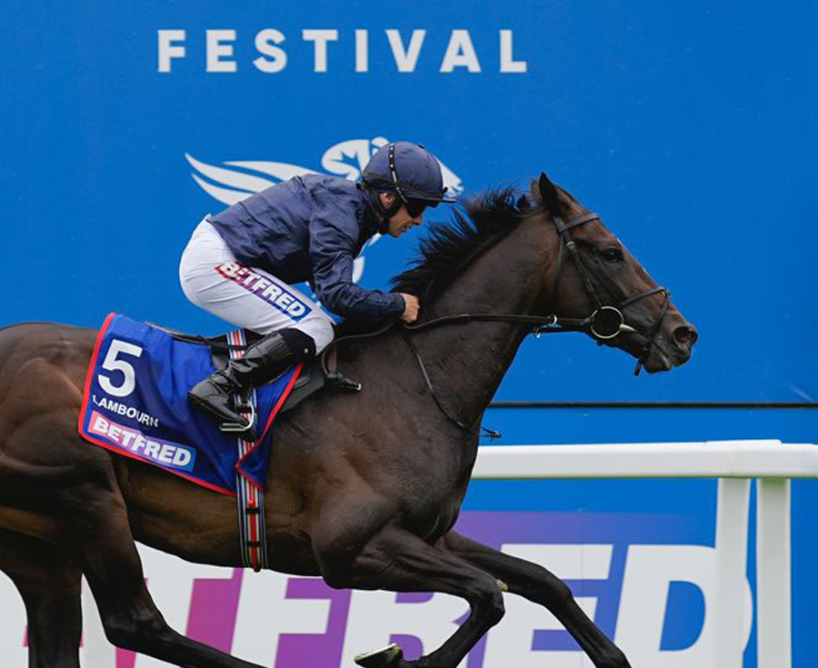 El caballo Lambourn se impone en el Derby de Epsom
